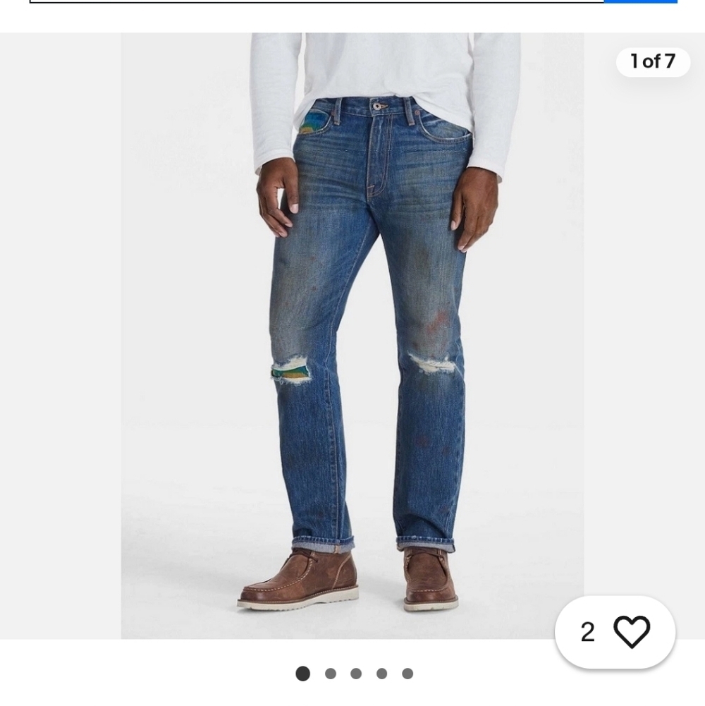 Lucky Brand Men's Classic Blue Jeans